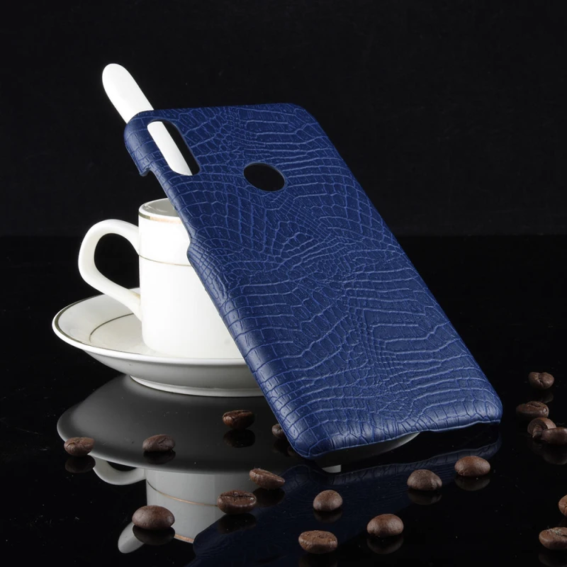 Asus Zenfone Max Pro (M2) ZB631KL Crocodile PU leather +PC case_92