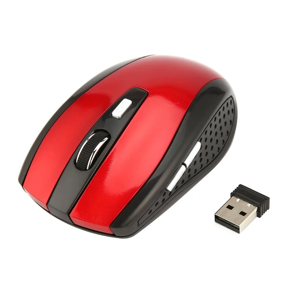 2 4GHz Wireless Mouse Portable Intelligent font b Gaming b font Mouse Optical Rolling Gamer Mice