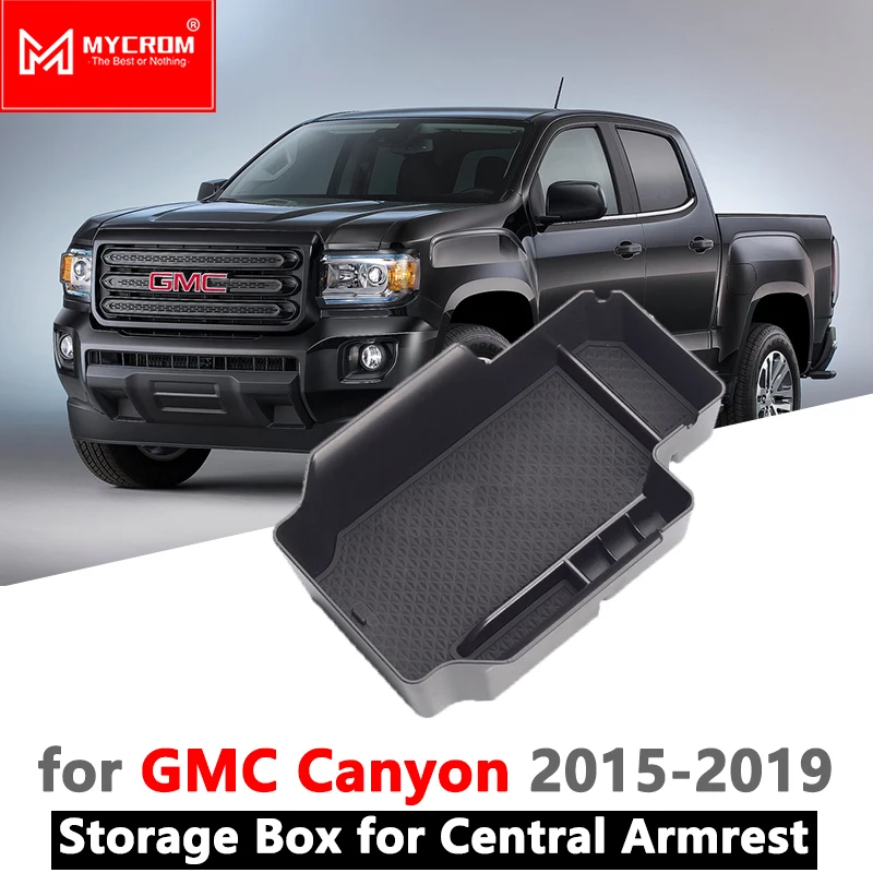 Armrest Box Storage Car Organizer Accessories for GMC Canyon 2015 2016