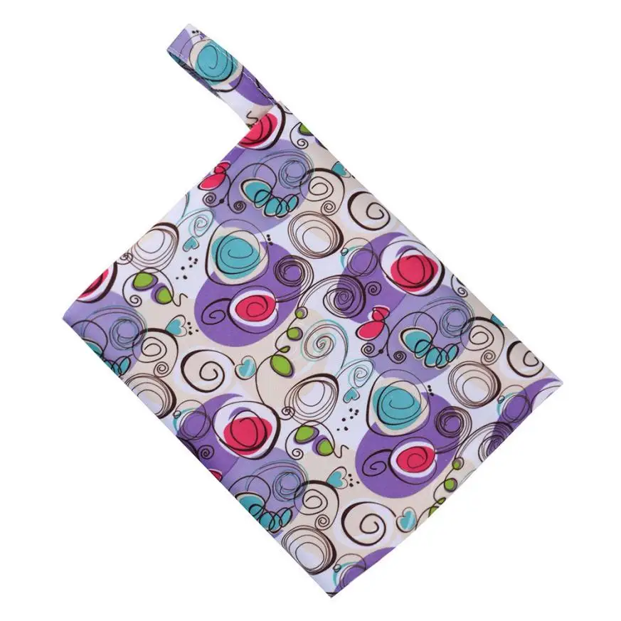 1 x мокрый мешок для гигиенических прокладок Многоразовые моющиеся Мокрый сумка для гигиенических прокладок Менструальный санитарно тетя