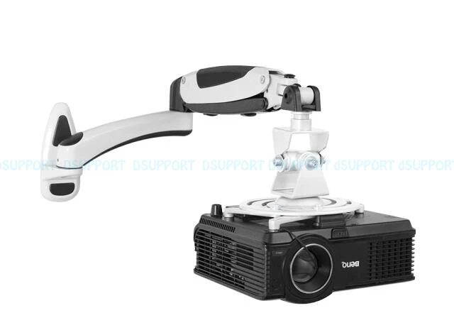 PR03B Aluminum Alloy 360 Degree Projector Wall Mount Full Motion Retractable Universal Projector Hanger Bracket PR03B Aluminum Alloy 360 Degree Projector Wall Mount Full Motion Retractable Universal Projector Hanger Bracket