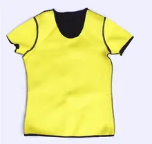 5PCS LOT 2016 Hot New shapers women Neoprene T Shirts shaper stretchy Sweating slimming shirt Workout