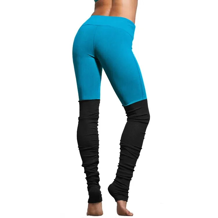 blue Winter thick fabric warm 300gsm yoga pant sports legging fitness leggings workout pants gym activewear gear outfits running clothes tights pant (7)