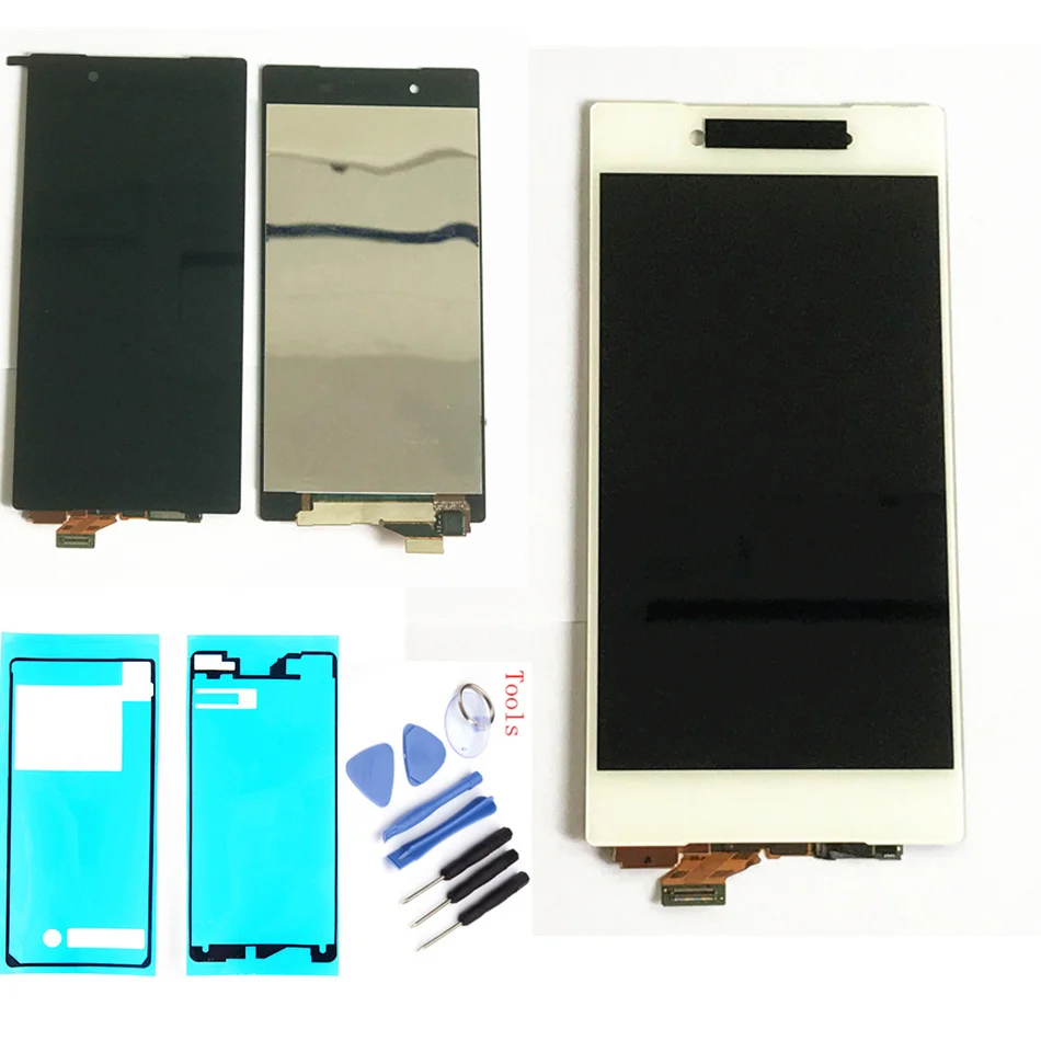 Скидка 100% оригинальный экран для SONY Xperia Z5, сенсорный ЖК экран для SONY Xperia Z5, дигитайзер для сборки E6653 E6603 E6633, ЖК дисплей