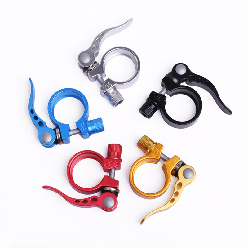 Sturdy Bicycle Cycling Quick Release Seatpost Clamp 31.8 mm Sit tube