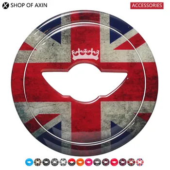 

Steering Wheel 3d Stickers Transparent Silicone Decal Graphics For Mini Cooper clubman countryman hardtop R55 R56 R60