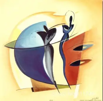 

Recording studio alfred gockel abstract oil painting reproduction art on canvas for music room decoration