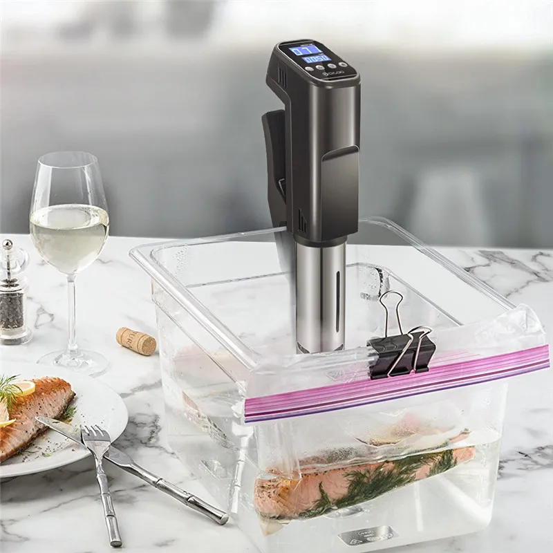 Digoo DG-SV10 Sous Vide плита Цифровой точный контроль температуры светодиодный сенсорный экран дисплей Тепловая погружная плита