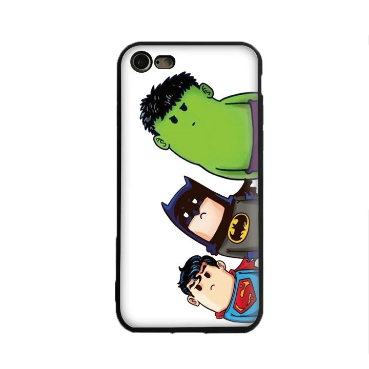 SKEROS superman batman hulk TPU Phone Case Soft Cover For iPhone X 5 5S Se 6 6S 7 8 Plus #oa353 |