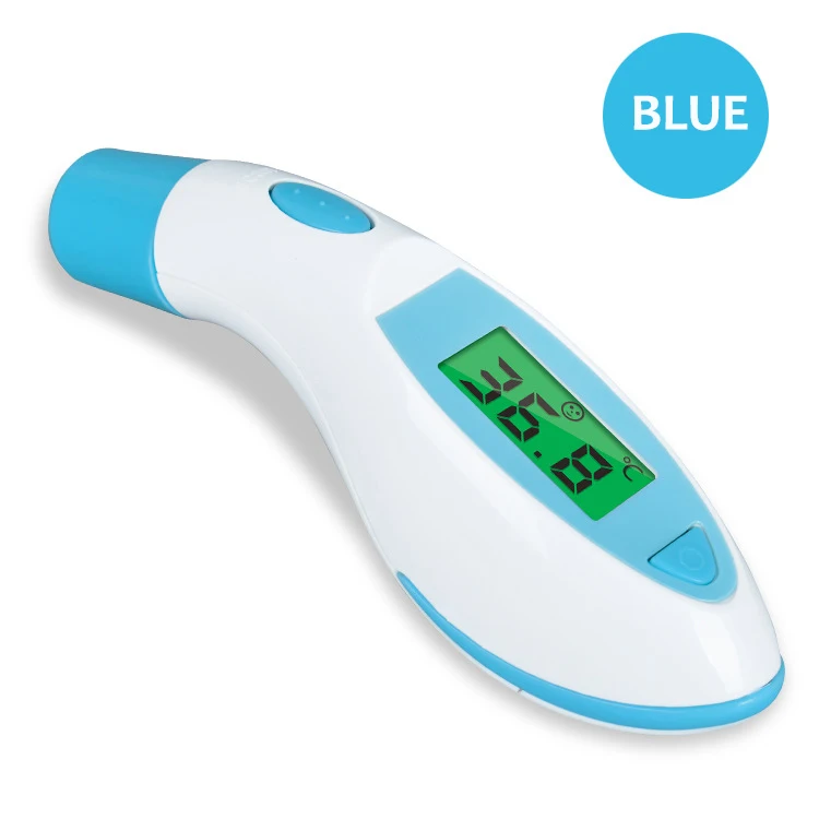 pr+mise Muti-fuction Medical Baby/Adult Digital Thermometer Infrared Forehead Body Thermometer Gun Non-contact