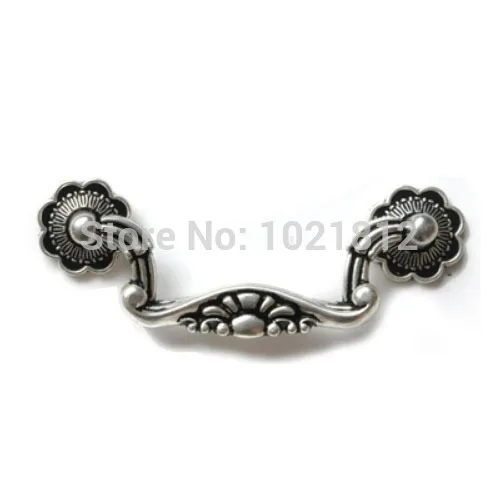 

Antique Black Silver Kitchen Drawer Handle Drawer Pull 96mm CC Size H1255-C