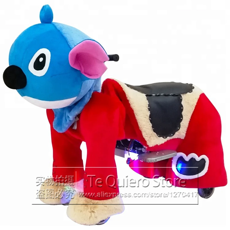 

Battery Operated Electric Animal Toy Pony Ride For Shopping Centers