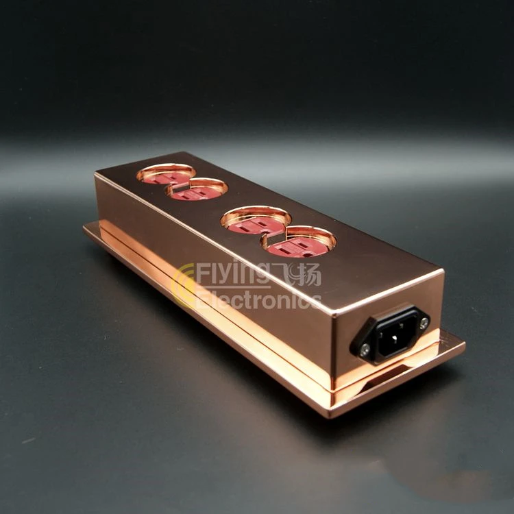 Best Pure copper hollowed out. Fever audio dedicated hi-end level, 4-bit power socket. 1