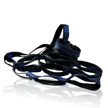 24 цвета супер сильный гамак ремень гамак для кемпинга Путешествия Портативный Висячие плетеные ремни