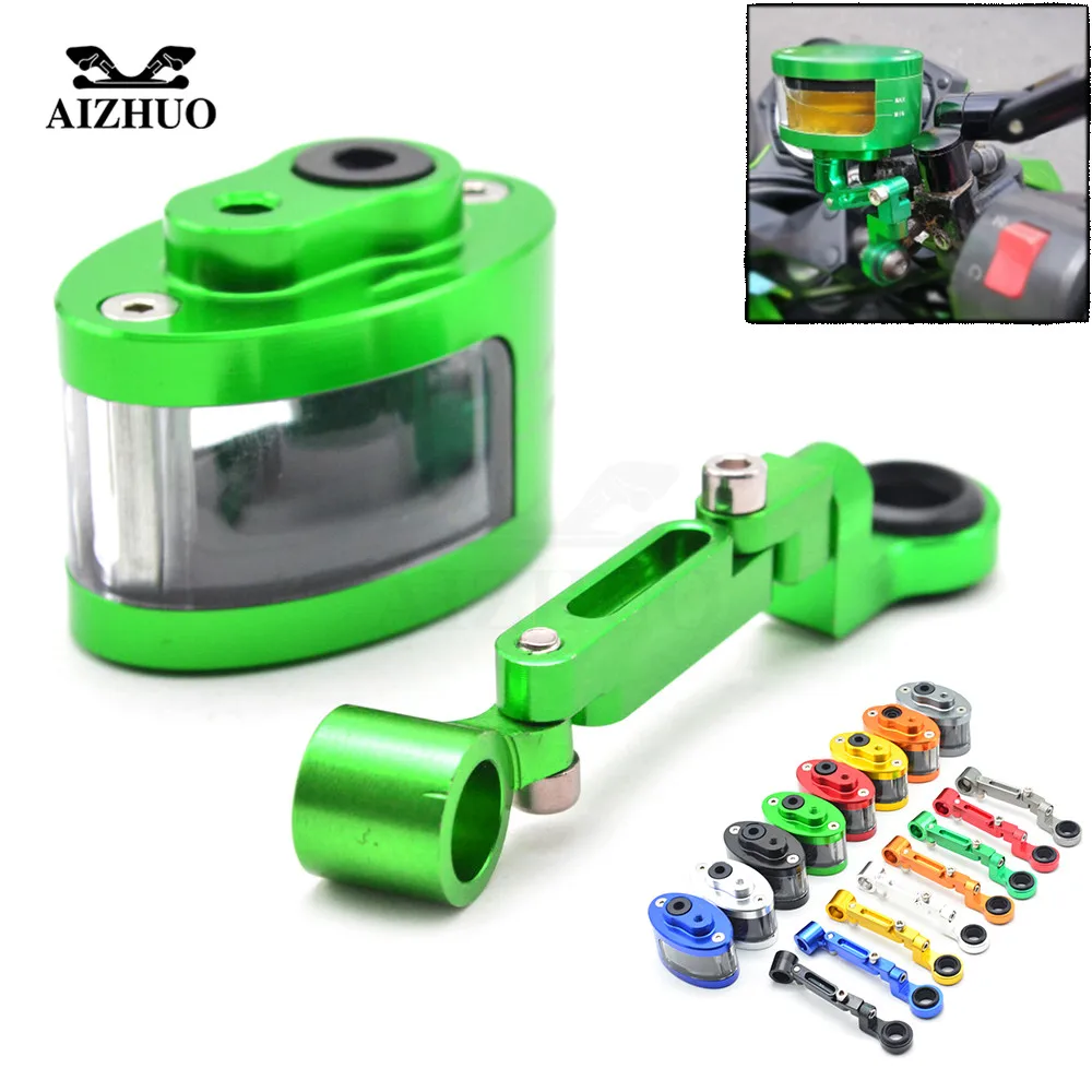 Motorcycle Reservoir Brake Pump Clutch Tank Cylinder Fluid Oil Cup FOR KAWASAKI ZX7R ZX9R ZZR1200 EX500R NINJA 650R ER6F ER6N