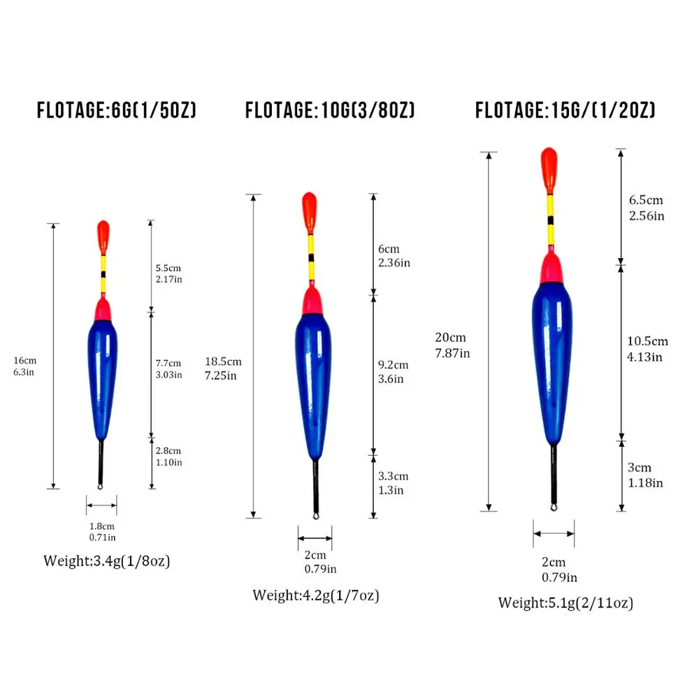 2 шт. пробкового дерева поплавок 5 г 10 г 15 г рыболовные поплавок дерево синий скольжения поплавок установки рыболовные аксессуары