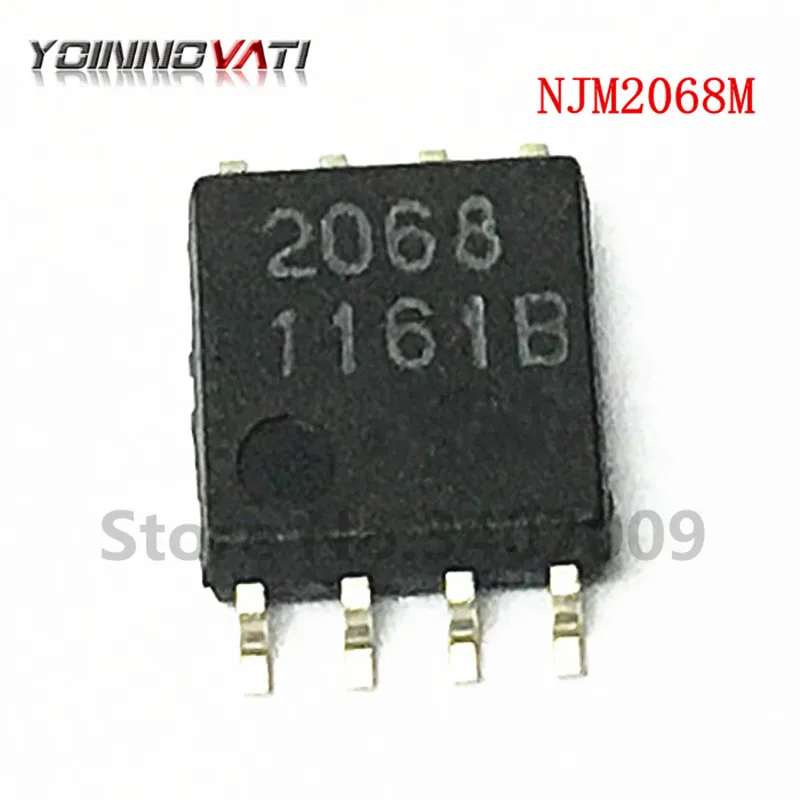10PCS NJM2068M SOP8 JRC2068 NJM2068 Operational amplifier op amp Dual Low Noise New Original | Обустройство дома
