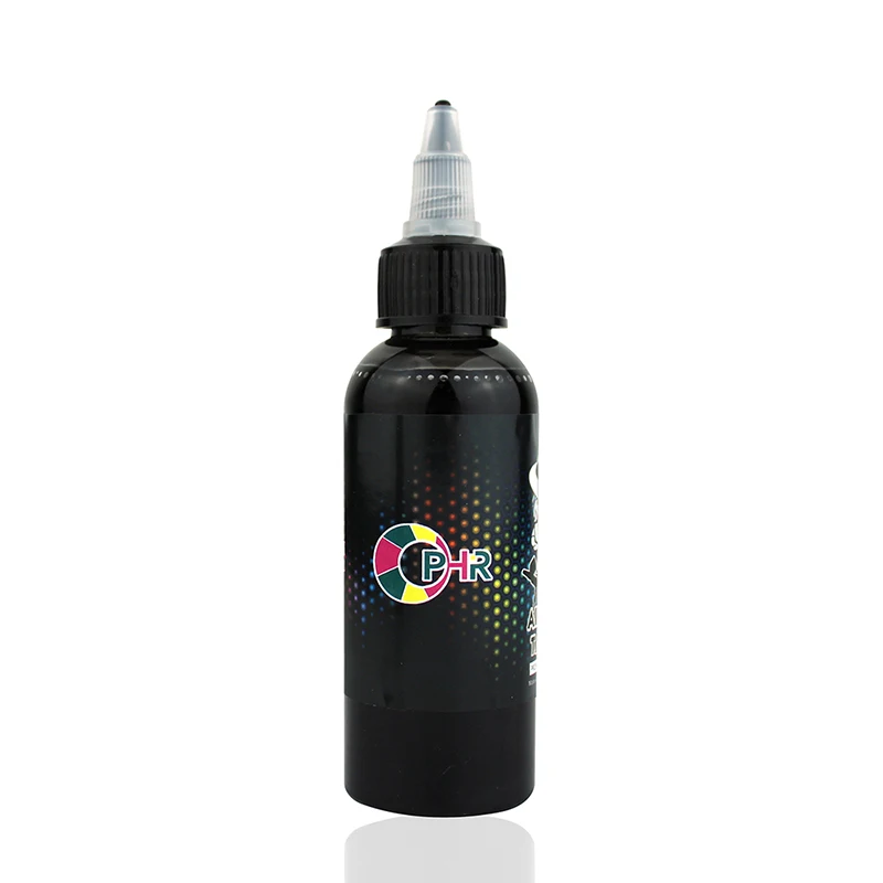 OPHIR 60 ML/Bottle Airbrush Ink Black/Red/Blue/Tattoo Color for Body Paint Temporary Tattoo Ink Pigment Body Art Color _TA099-1