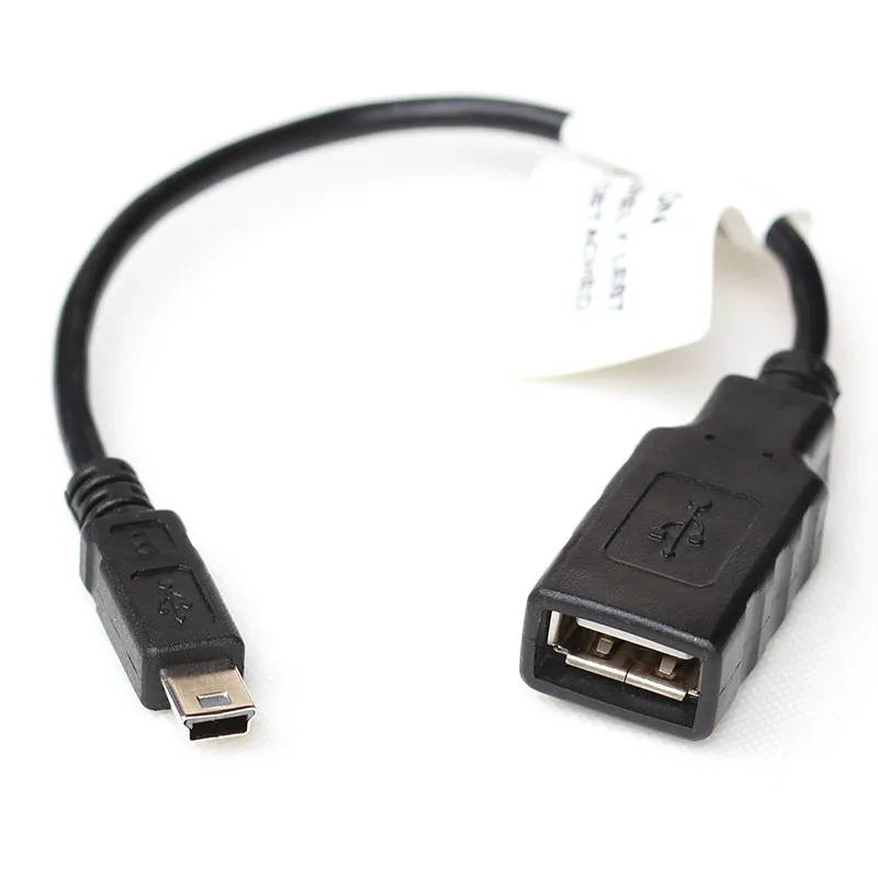 Buy 20cm Mini USB Male To USB Female Host OTG Cable