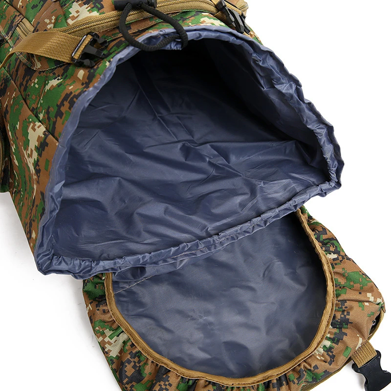  70L 600D Camping Hiking Mountaineering Backpack Military Molle Camo Waterproof Tactical Bag Adjusta