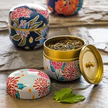 2 шт. мини герметичная коробка для чая, коробка для хранения конфет, Коробка Для Хранения Сахара, кофе, мелочей, контейнер для закусок, Свадебная коробка, жестяная коробка, кабельный органайзер