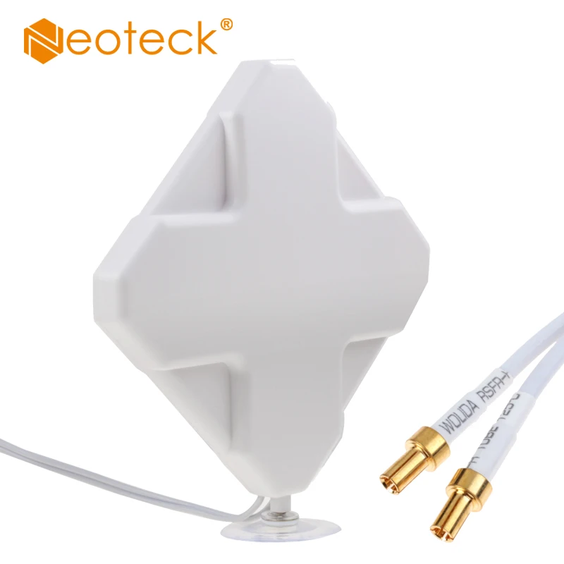Neoteck 4G LTE TS9 Разъем 35dBi 3G антенна широкополосный усилитель сигнала для HUAWEI