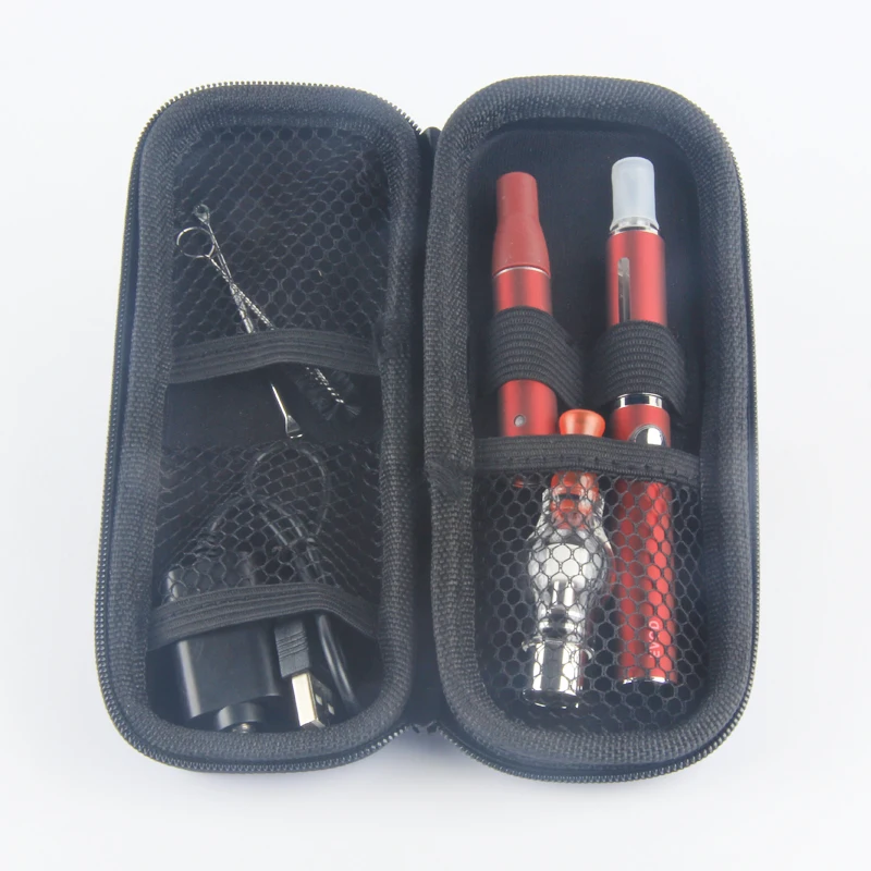Evod 3 in 1 zipper kit Electronic cigarette battery evod battery Glass globe tank ago G5 for dry herb veporizer Mt3 atomizer cig