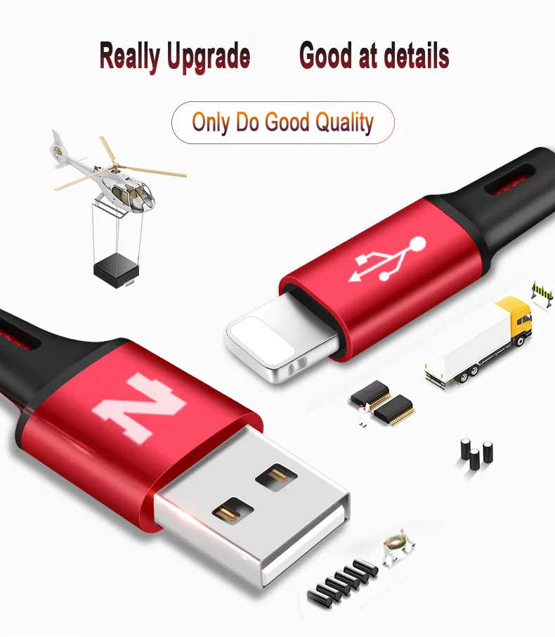 NOHON 2 в 1 USB кабель для iPhone 8X7 6 6S Plus 5 5S iPad iPod 8pin Micro USB кабель для быстрой зарядки нейлоновый провод