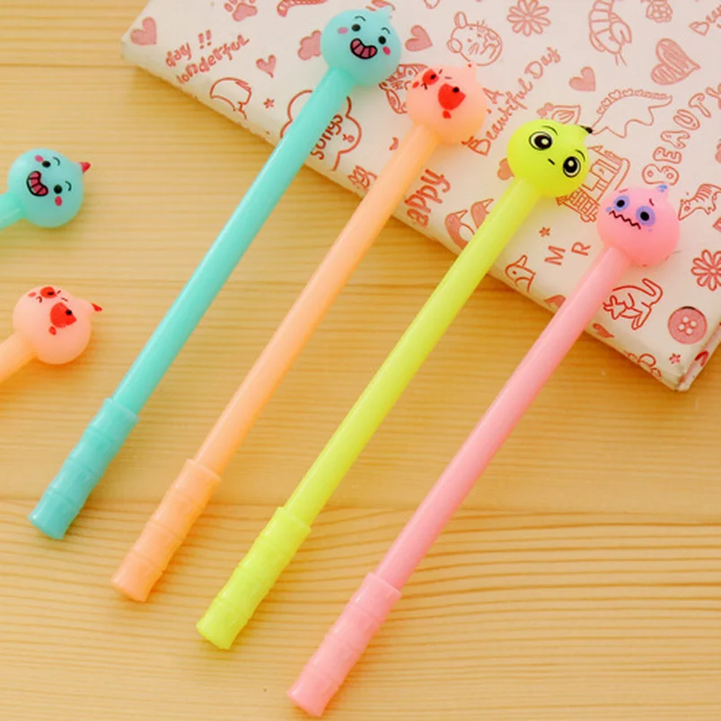 cheap 360PC gel pen cartoon onion Creative novelty gel pens office stationery candy color