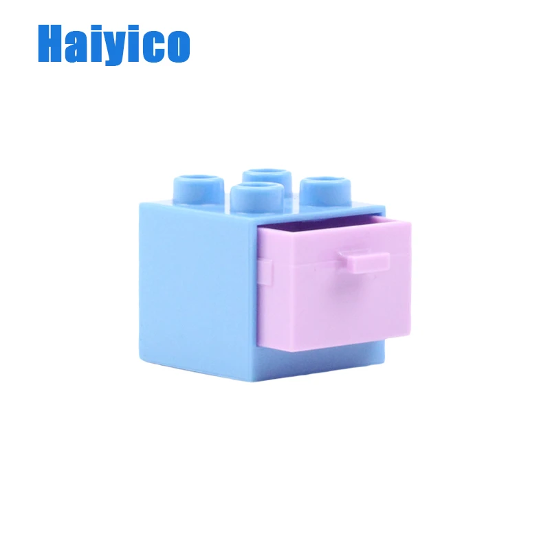 كبيرة اللبنات الطوب منزل اكسسوارات متوافق Duplos الأطفال DIY لعبة كبيرة أريكة الجدول خزانة كرسي المطبخ هدية