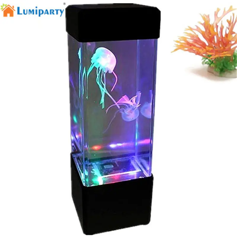 lumiparty led desktop light jellyfish tropical fish aquarium tank led light relaxing bedside lumiparty led desktop light jellyfish tropical fish aquarium tank led light relaxing bedside