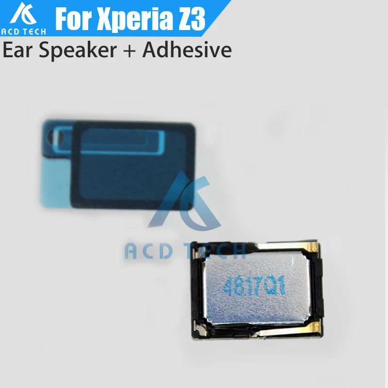 Betekenisvol Verlichten Eenheid Original For Sony Xperia Z3 D6603 D6653 D6633 Dual Top Ear Speaker Earpiece  Headset Buzzer With Waterproof Adhesive Sticker|speaker earpiece|ear  speakerear earpiece speaker - AliExpress