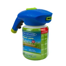 Гидро мусс пистолет-распылитель жидкие семена газонной травы спринклер пластмассовая Лейка быстро легко опрыскиватели для роста травы только пустая бутылка