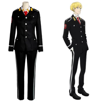 

ACCA:13-ku Kansatsu-ka Jean Otus Owl Knot Cosplay Costume Outfit Uniform Suit Halloween Carnival full set