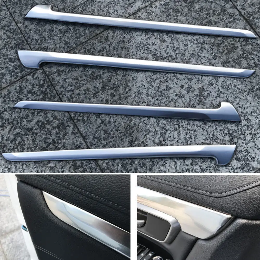 CarStainlessSteelInteriorMouldingsDoorCoverTrimStripDecoration