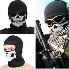 Balaclava de motocicleta, máscara facial completa com capuz, crânio, esqui, capacete, motociclista, máscara, cachecol, chapéu