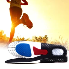 Men Gel Orthotic Sport Running Insoles Insert Relieve Fatigue Deodorization Shoe Pad For Foot Care