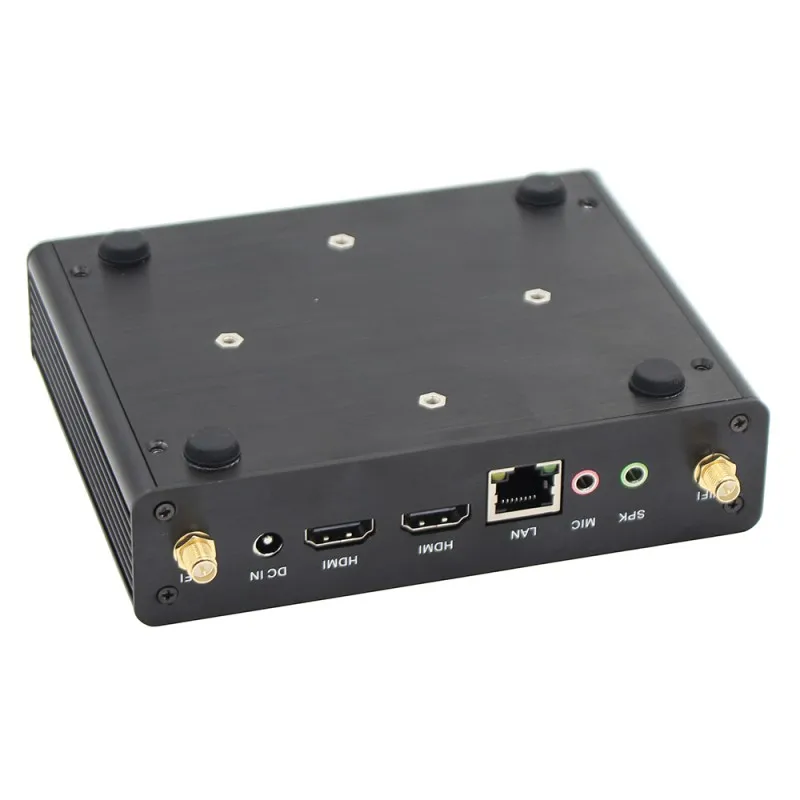 Мини ПК Intel Celeron N2920 пальмовый с 2 * HDMI портами USB 3 0 мини компьютер ТВ приставка HD 1080P
