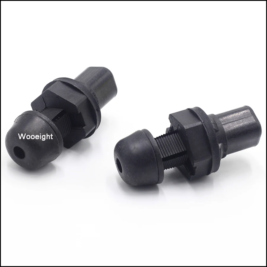 Wooeight 2Pcs Black Adjustable Buffer Block Trunk Lids Rubber Pier Cushioning Pad For 5KD 827 499 For VW Golf 6 MK6 (1)