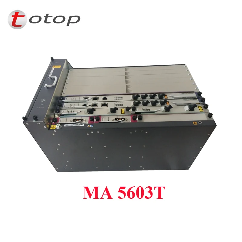 Хуавэй ma5603t OLT с 2 SCUN + 2X2CS + 2 PRTE, вы можете установить VDPE или взрывобезопасный, h801 ASPB на olt ma5603t