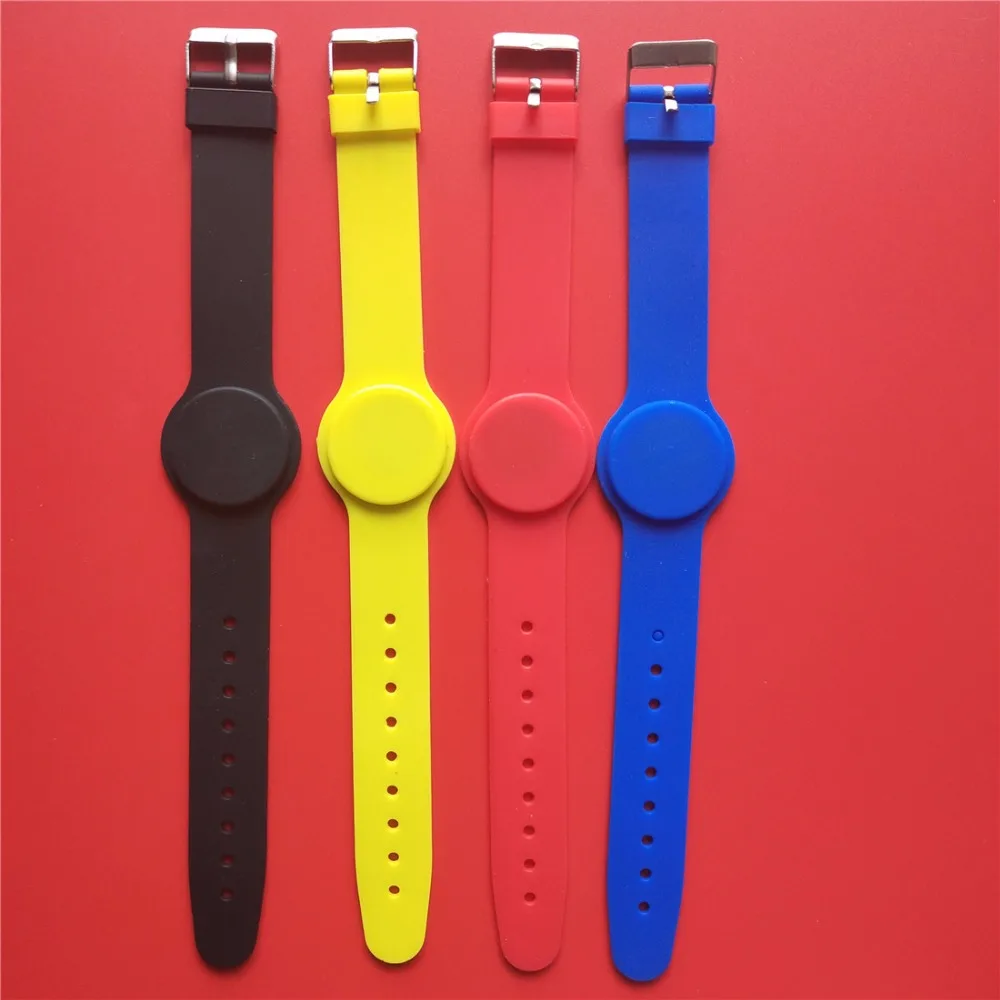 13.56MHz IC M1 S50 Nfc Tag Adjustable RFID Bracelet Wristband Waterproof