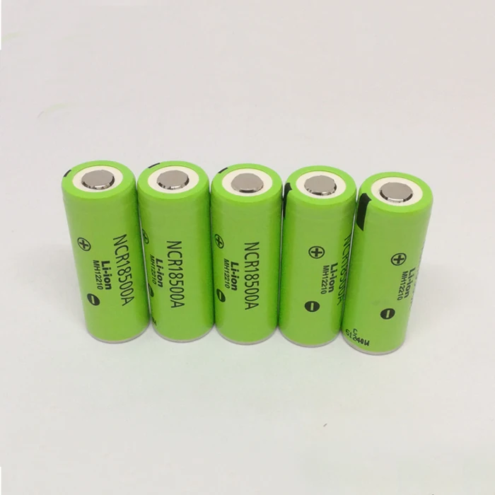 10pcs/lot New Original 3.6V NCR18500A 2000mah Li-Ion Rechargeable Battery Batteries For Panasonic Free Shipping