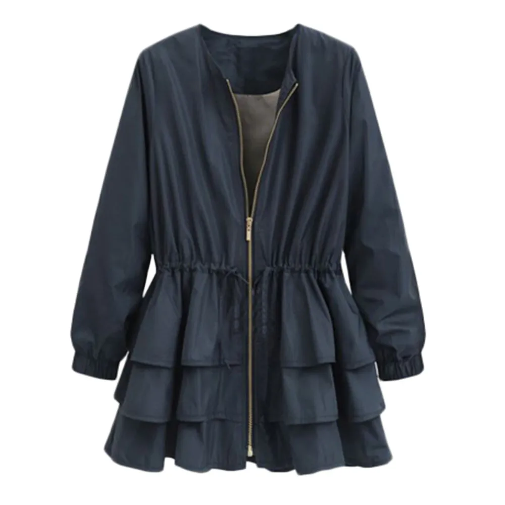 

spring Women's Jackets cortaviento 2019 women's windbreaker Jackets coat Lightweight veste femme printemps 2019 plus size 4XL