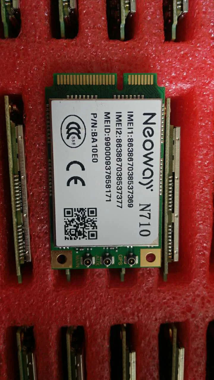 NEOWAY N710 Mini PCIE LTE-FDD/TDD-LTD поддерживает две sim-карты и FOTA две sim-карты