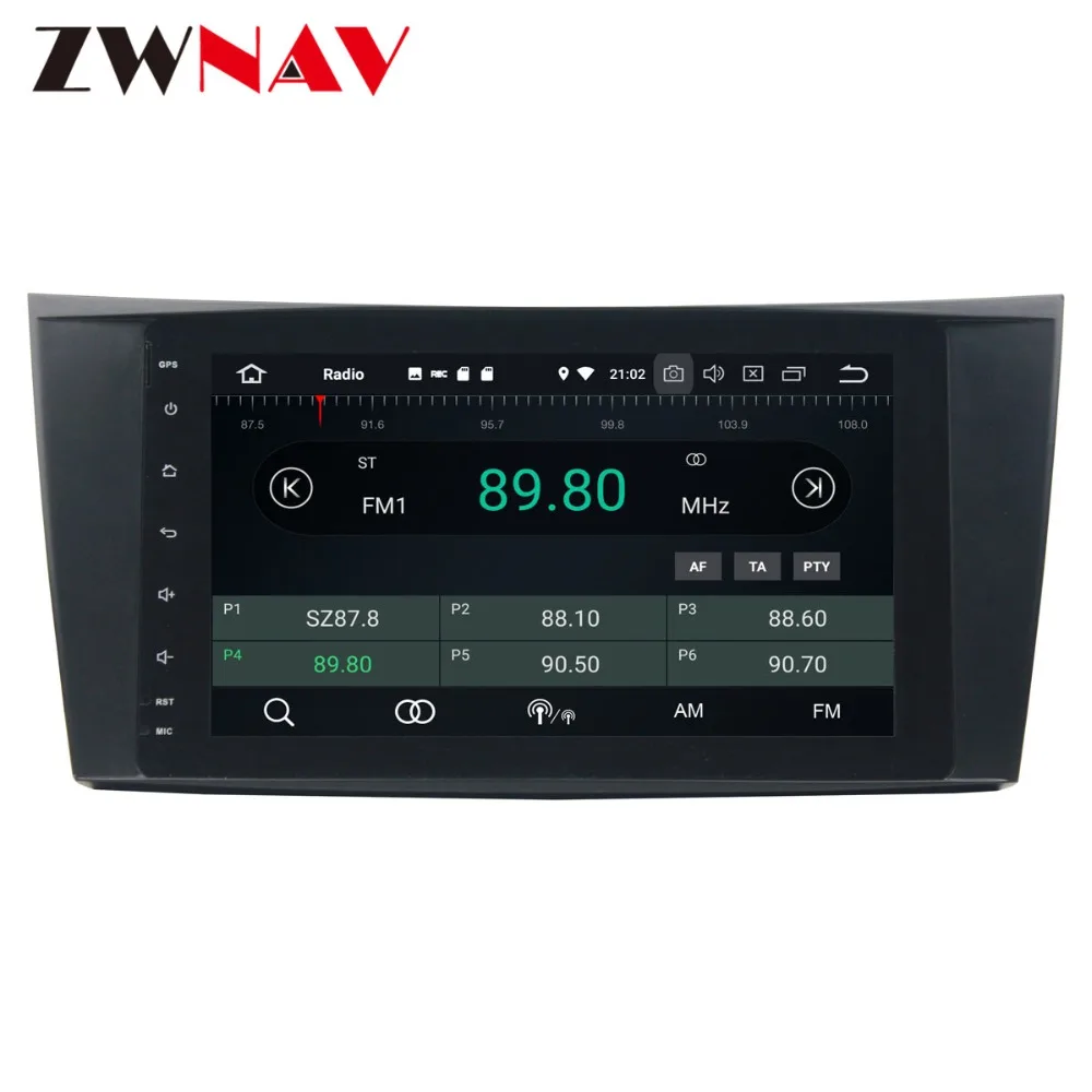 Discount Android 9 Car DVD Player GPS navigation For Benz E-Class CLS W219 W211 W463 G-Class headunit multimedia player tape 3