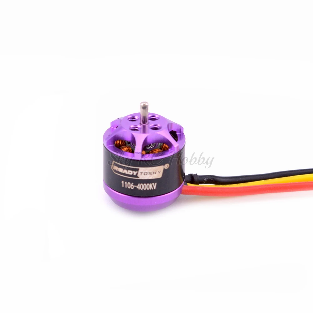1106 100 кв 3 4S мини бесщеточный двигатель для 60 мм 70 80 90 FPV RC гоночный дрон