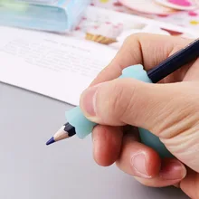 4 шт. Держатель Силиконовый детский карандаш для детей обучающая письменная ручка инструменты коррекции канцелярский подарок