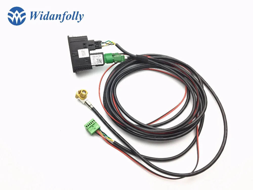 Wiganfolly CarPlay MDI USB AMI instalar el arnés de enchufe para Golf 7 MK7 5G0 035 222 E 5G0035222