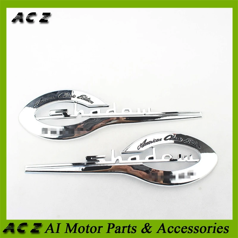 

ACZ Motorcycle 3D Emblem Badge Decal Fuel Tank Sticker Tank Pad Protector Decal For Honda Shadow VT VTX 400 500 600 750 1100 ACE