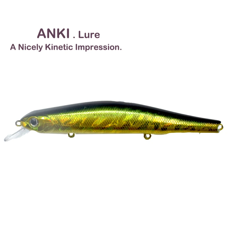ANKI 110SP-SR магнит вес системы длинный Литой 17,5 г 11 см Жесткая Рыбная приманка вобблер искусственная приманка PESCA подвесной гольян